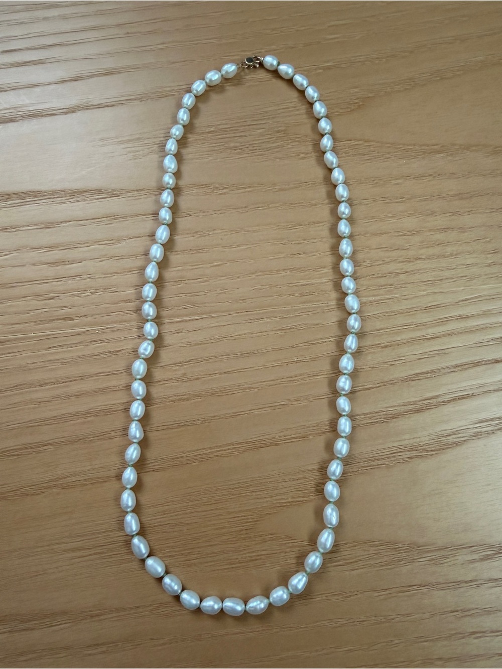 NWT 14K Ariel Gordon Pearl Hue Necklace in Olive Silk